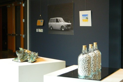 installation image from the Clamor launch party