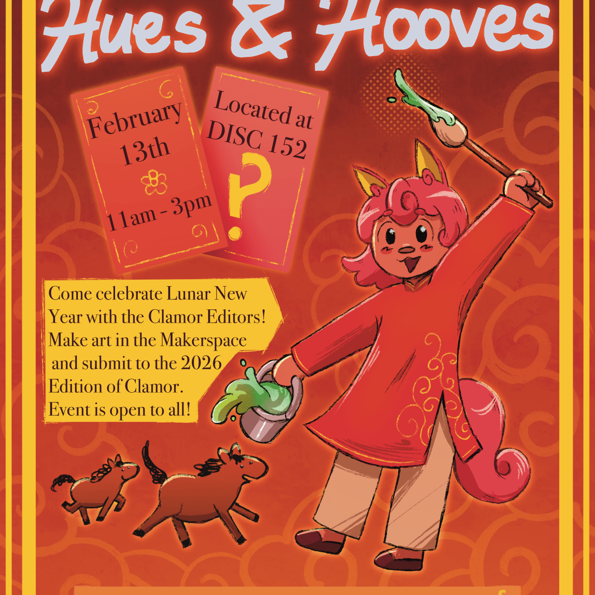 Clamor Hues & Hooves&nbsp;Event!