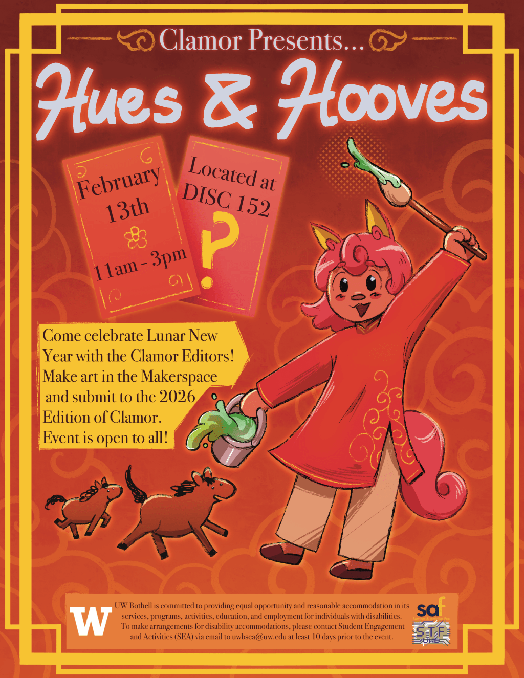 Clamor Hues & Hooves Event!